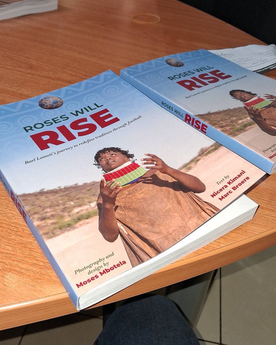 roseswillrise_'s tweet photo. The wait is almost over! The first physical copies of the Kenyan edition of Roses Will Rise are officially here! ⚽️📖🇰🇪

Join us for our big launch weekend in Turkana this Sept 25th &amp; 26th. 

Powerful stories, inspiring leaders, and a dream fully realized.

#BookLaunch #Turkana https://t.co/mAI79fKPDi