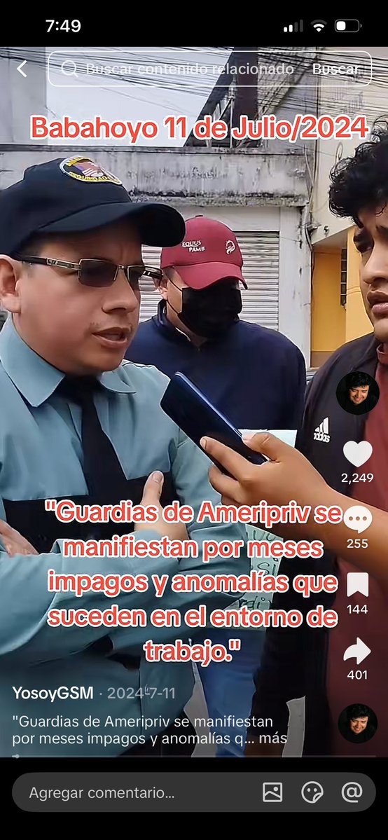 FENASPE1's tweet photo. 🔴🔴🔴
Esta empresa d seguridad #AMERIPRIV no es la primera vez q maltrata al #Guardia👮♂️
Tiene un historial enorme d casos d precarización y deudas con guardias
Autoridades apliquen la ley/sancione a estas empresas @MinInteriorEc @MinTrabajoEc @JuanFraRoman @CynthiaGelliber https://t.co/UAtE06IDL9