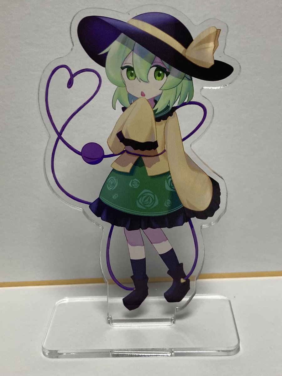 sayu_0o0_'s tweet photo. 秋例で頒布するこいしちゃんのアクスタです https://t.co/ZVMNkx6VO2