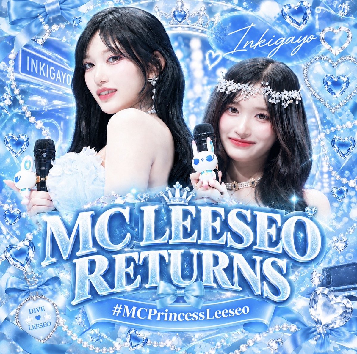 LeeseoGlobals's tweet photo. [🚨]

Please note that we have changed the hashtag that will be used to support MC LEESEO on INKIGAYO IN TOKYO. Thank you! 💙

#LEESEO #이서 #IVE #아이브 https://t.co/s57kCO5bN2