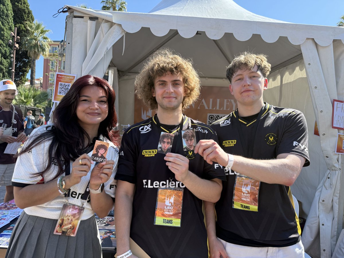 TeamVitalityLOL's tweet photo. Always grateful @lec_fanart for everything that you do 💛 https://t.co/NDtpRoVPc8