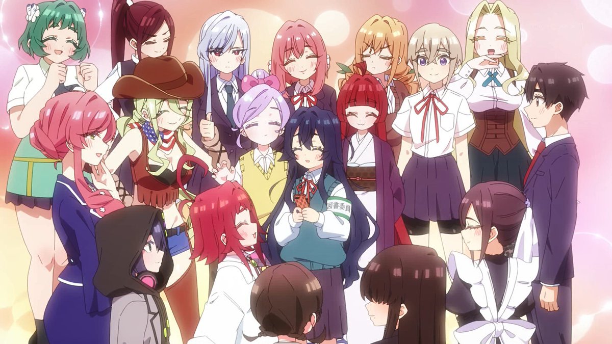 君のことが大大大大大好きな100人の彼女 第36話 ツイート画像 1
