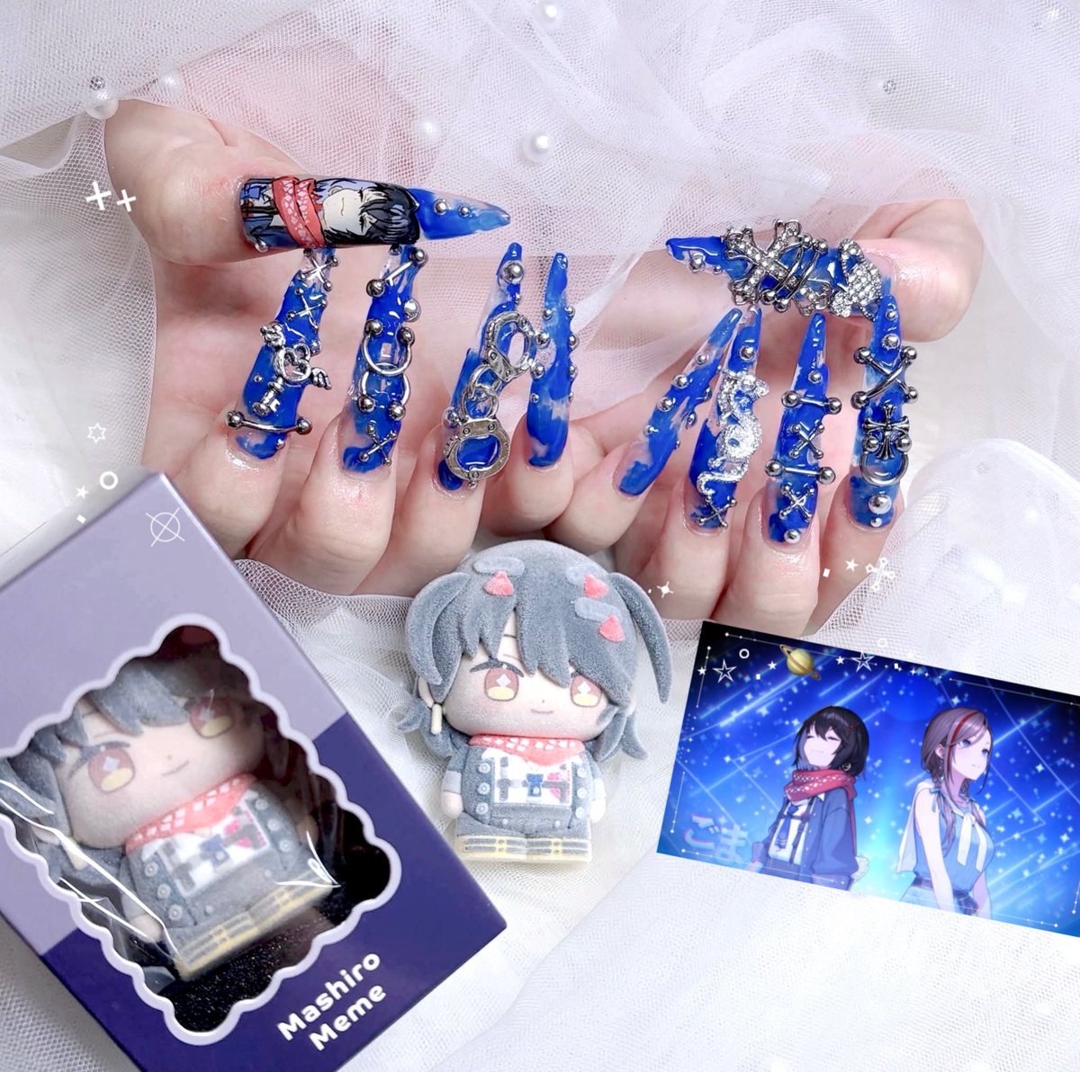 tiLoOq525's tweet photo. 久しぶりのネイル💅🏻でテンションバカ高い（ᐢ･ω･ᐢ）⤴️💙 https://t.co/MJMh1dAAOj