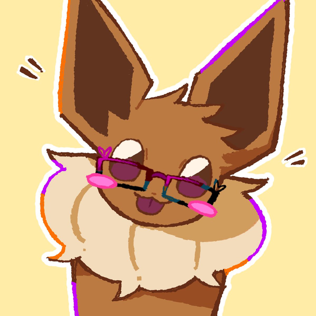 MochiCake0's tweet photo. Glasses

(#Sylveon + #Eevee versions) https://t.co/GqTsyeRRfb