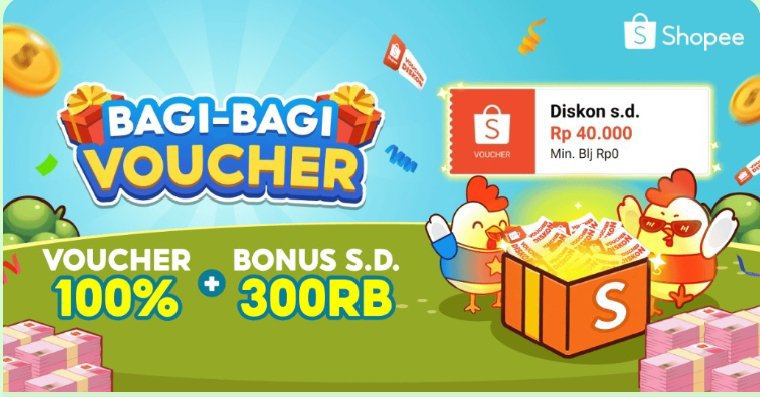 xela39588's tweet photo. https://t.co/TAVkpPs1x2

👆 dapetin VOUCHER BELANJA s.d 30rb 👆
Bantuin aku ya guys, udah bisa di pastikan kalian bakal dapet VOUCHER BELANJA Kalau KLIK link aku. SALING MEMBANTU AJA YA🤗

#Shopee #Bagibagivouchershopee #Penggunabaru https://t.co/fstXOB70Aa