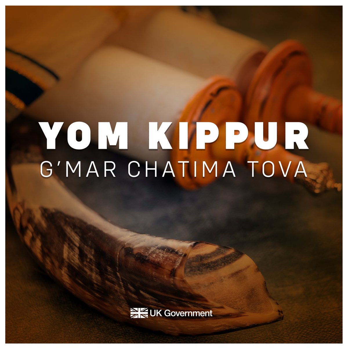FCDOGovUK's tweet photo. We wish Jewish communities observing Yom Kippur in the UK and around the world a meaningful fast.

G’mar Chatima Tova https://t.co/lGbop6ssdc
