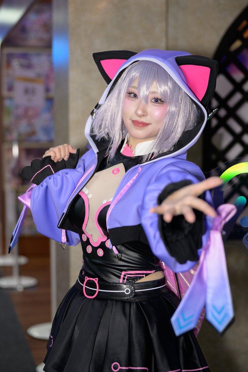 yashitarou1895's tweet photo. model:雪紙キノさん（@KinoYukigami ）
location: #TGS2026 
#DMMGAMES  ブース 
day: 2026/09/17、18

ご本人はもちろんですが羽が素敵でした✨

#ドットアビス https://t.co/lHS1pQO62p