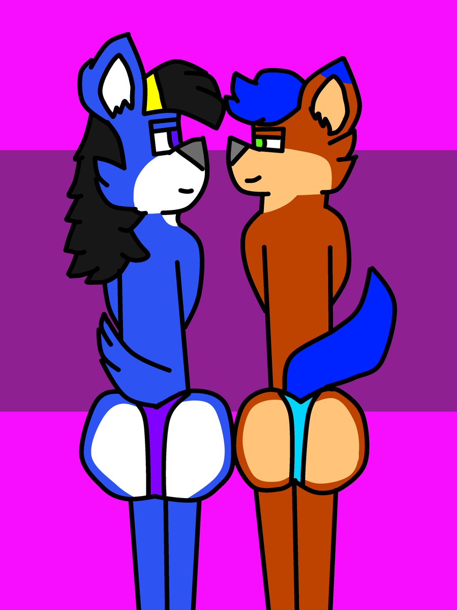 Javierhusky15's tweet photo. Quién tiene las nalgas más grande 

Yo o @Frakyarts_NSFW https://t.co/76TihCgBx8