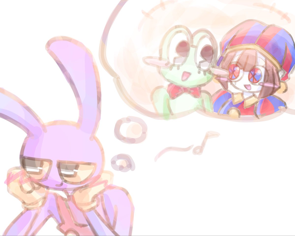 hakomo_'s tweet photo. Wish✨
#tadc #jax #ribbit #digitalart https://t.co/7I1RkZ01SL