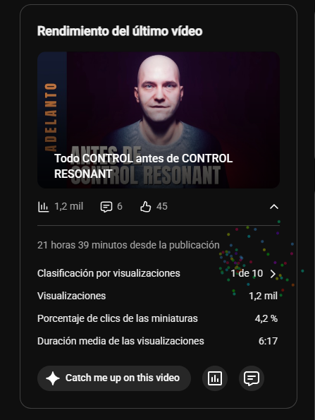 TheEvilProject0's tweet photo. Ni 24 horas aun del vídeo improvisado de Control, explicando sus conexiones y conceptos y tal.
Mi primer vídeo de toda la historia con tremendo lanzamiento, 1000 visitas y subiendo rápidamente, increible.
(Por supuesto aprovechando el tirón de la secuela incoming) https://t.co/kewUQqeiy3