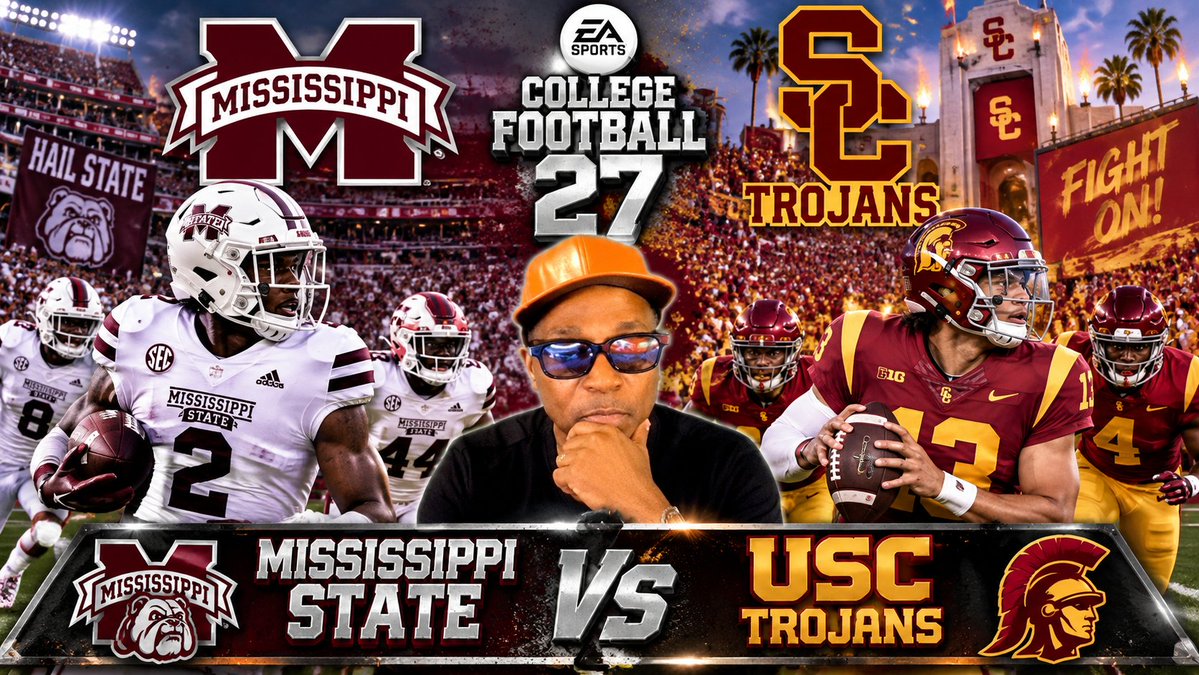 HOLLYWOODSPORT5's tweet photo. Road to the College Football Playoffs Breakdown - College Football 27 https://t.co/r8pfdgSOWk via @YouTube https://t.co/k9LwZ0icDQ