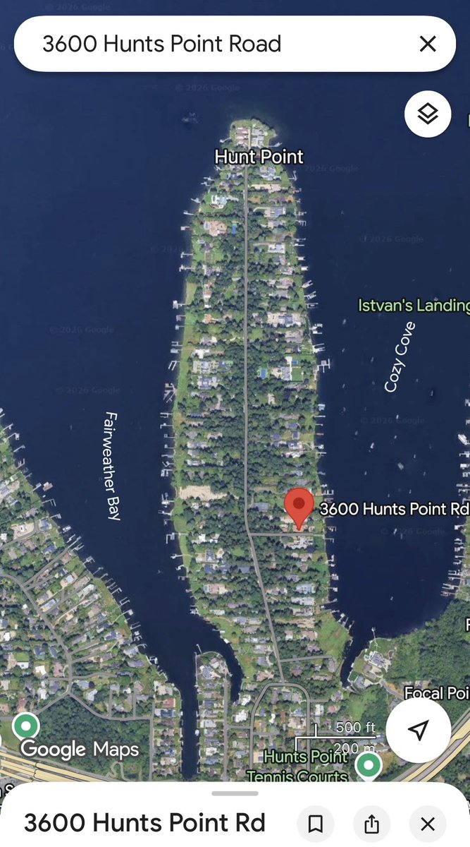 JeffReynoldsSEA's tweet photo. There is now a $71 million listing in Hunts Point.

That is not just a luxury-home headline.

It is a reminder that the Seattle-area market contains several completely different markets at once.

A downtown condo buyer can be negotiating against inventory and carrying costs while a Lake Washington estate is competing for global wealth.

Same region. Different economics.

The Hunts Point estate at 3600 Hunts Point Road was listed at $71 million, currently the highest-priced residential listing in Washington. The property spans about 2.3 acres on Lake Washington and includes two residences.