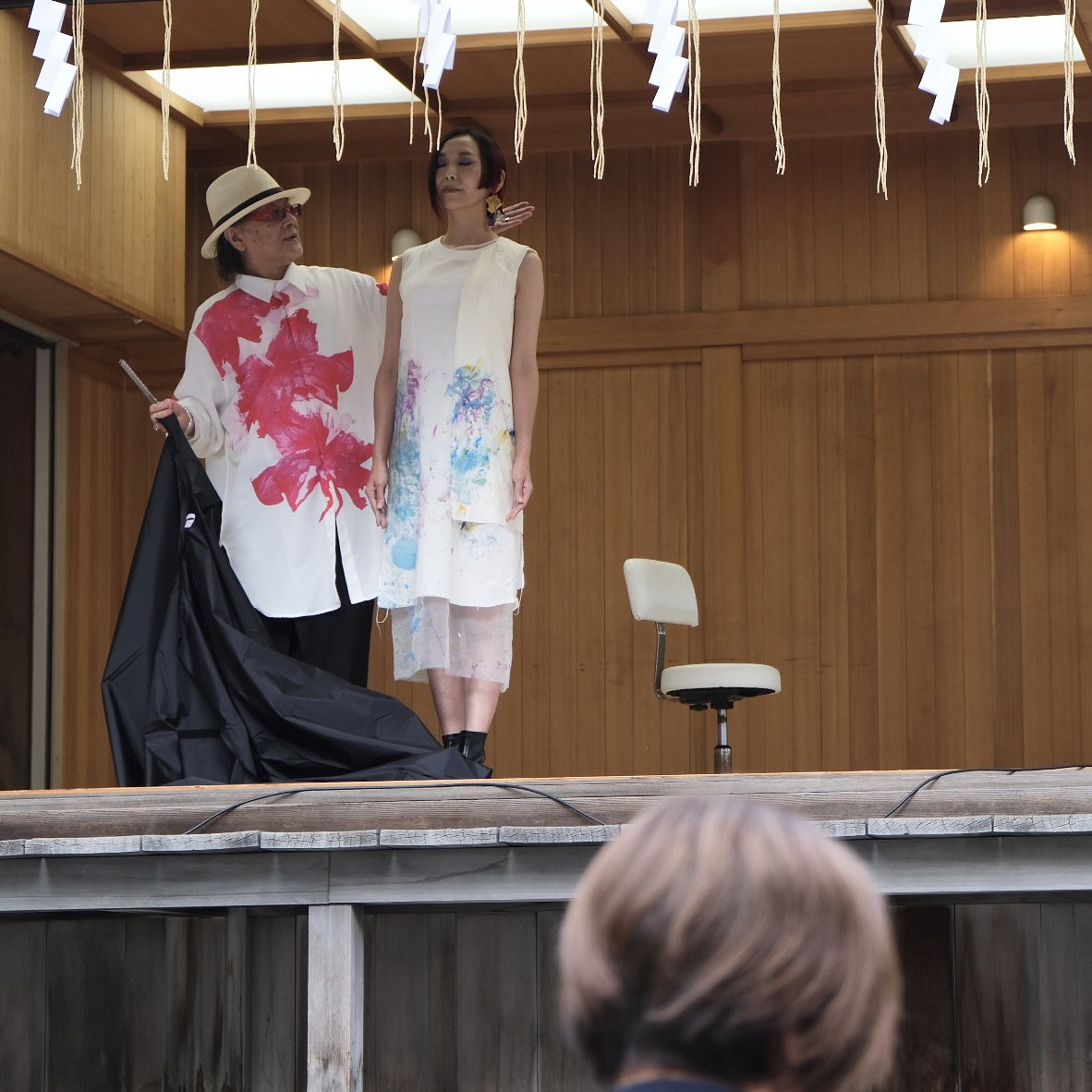 rumi_harada's tweet photo. 北海道神宮頓宮例祭で、ヘアショーのモデルをさせていただきました。
中々無い体験が出来ました。
ありがとうございました！ https://t.co/lZoCbihcYI