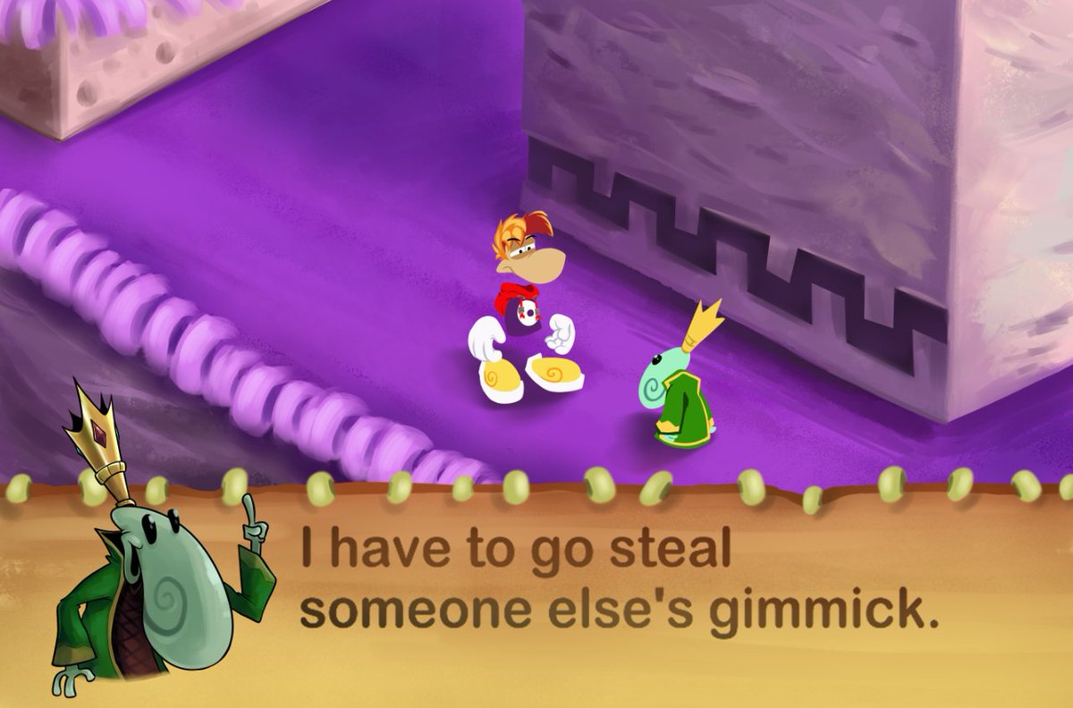 ShirachiTweets's tweet photo. it's some kind of... Hoodlum's Revenge? #Rayman #Rayman31st https://t.co/zRK7Hu0IpA