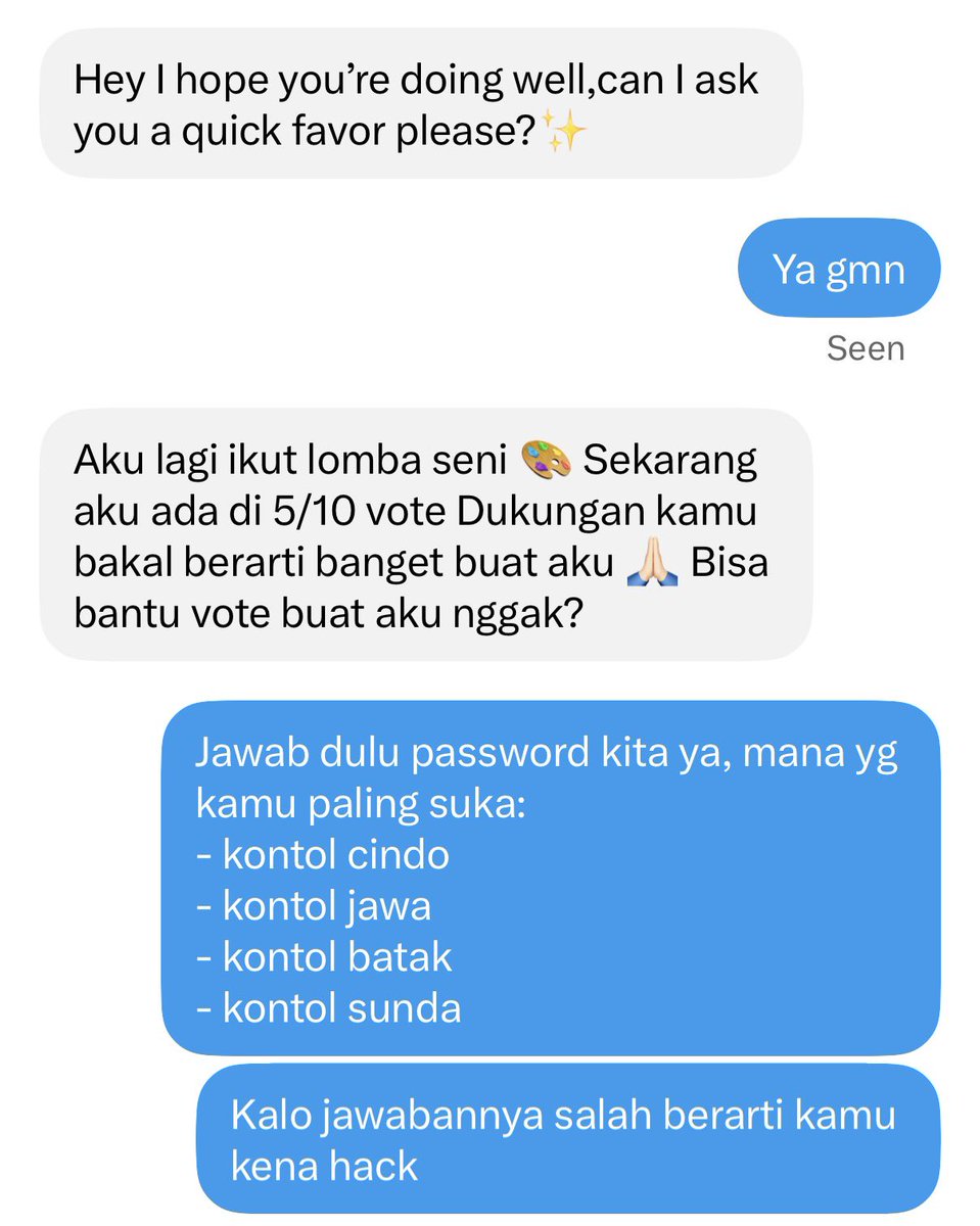 nopaynnogayn's tweet photo. Solusi memastikan apakah mutual kita kena hack apa gak: https://t.co/WpSZYIhYsz