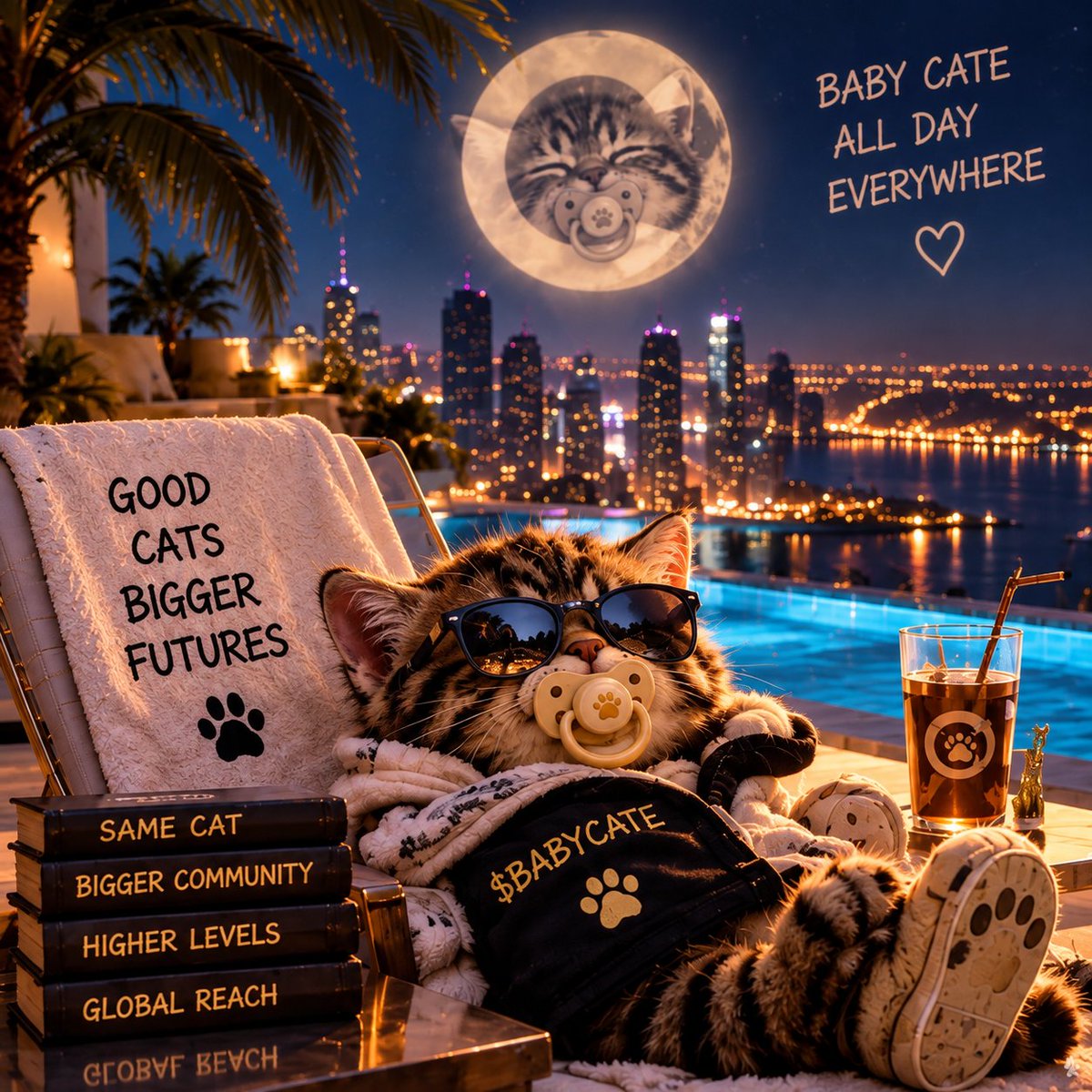 BABYCATEOnPump's tweet photo. We’re heading for $5M 🐱🚀

New ATHs. New levels. Same mission.

If you’re holding $BABYCATE, hold your bags.

We’re not slowing down.
We’re just getting started. 👀

$5M next. 🫡 https://t.co/GukN46sRd9