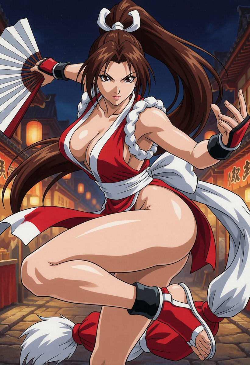 TheStoryManAI's tweet photo. #AIイラスト #maishiranui  #fatalfury   #waifu  another well known gaming female https://t.co/2Tk31RZKOV
