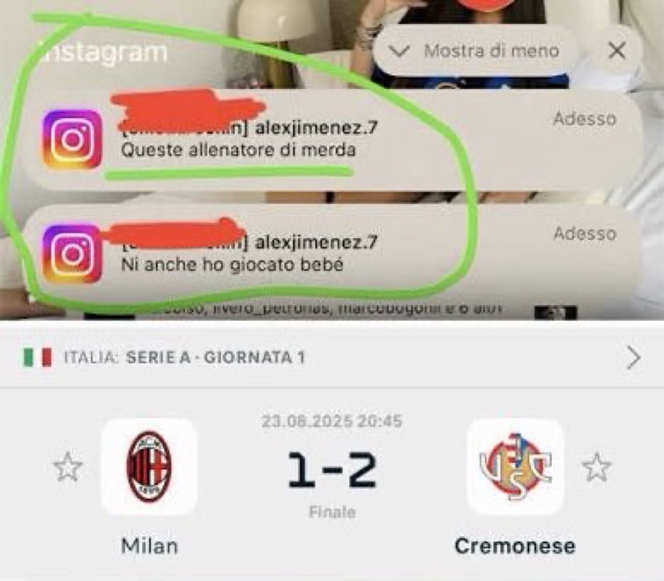 SscNapoliFRA's tweet photo. Y’a 1 an Alex Jimenez disait qu’Allegri était un entraîneur de merde et il a marqué contre lui aujourd’hui bdbebbfbfbfbf https://t.co/ZYYvlGiAPi