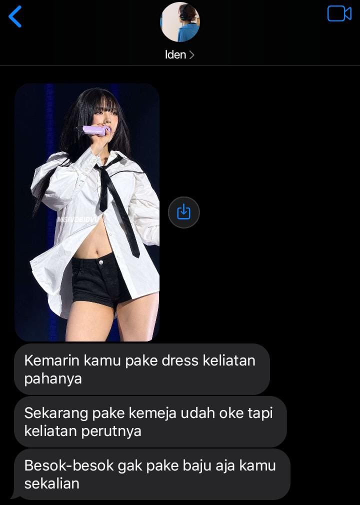 champagneJ01's tweet photo. "besok-besok gak pake baju aja kamu sekalian.."

winrina few au
from seatap bersama idola. https://t.co/49nZcCHu3N