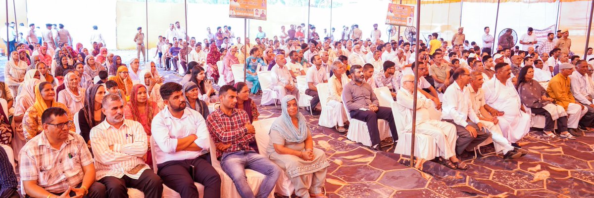 NayabSainiBJP's tweet photo. गाँव बरगट जट्टान (लाडवा) में मिले आत्मीय स्वागत, स्नेह और अपनत्व से मन अभिभूत हुआ। ग्रामीणों का यह विश्वास और आशीर्वाद सदैव सेवा के लिए प्रेरित करता है।

इस अवसर पर ग्रामीणों के बीच बैठकर उनके सुख-दुःख और स्थानीय समस्याओं को करीब से जाना। आमजन की चिंताओं के समाधान को प्राथमिकता देते हुए संबंधित अधिकारियों को आवश्यक दिशा-निर्देश दिए।