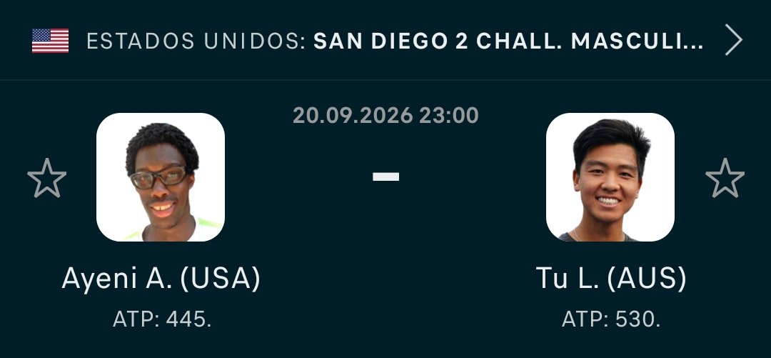 vertextenis's tweet photo. 📝Os comparto una información a nivel Challenger de alto valor por aquí amigos 🎾

Vamos con ella 👇👇

#challenger #tennis https://t.co/4NSqL11tdt