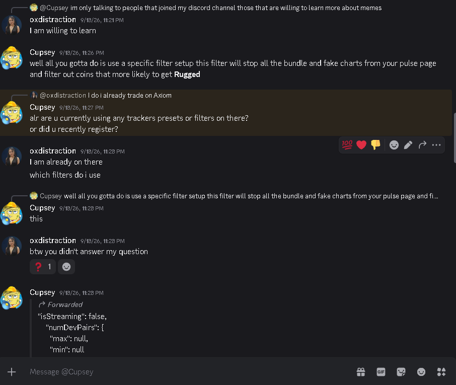 ox_distraction's tweet photo. "@Cupseyy someone is impersonating you on Discord — heads up!" https://t.co/ZISGWidVWN