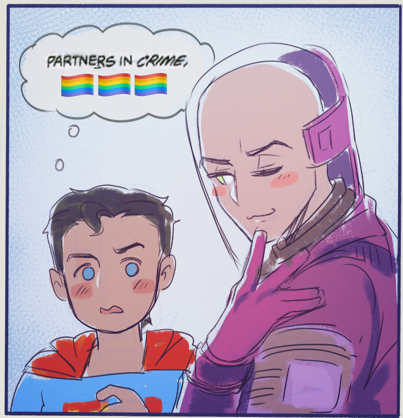 ough333's tweet photo. lex is so smug anime girl in this panel #clex https://t.co/fRiBALP3Ch