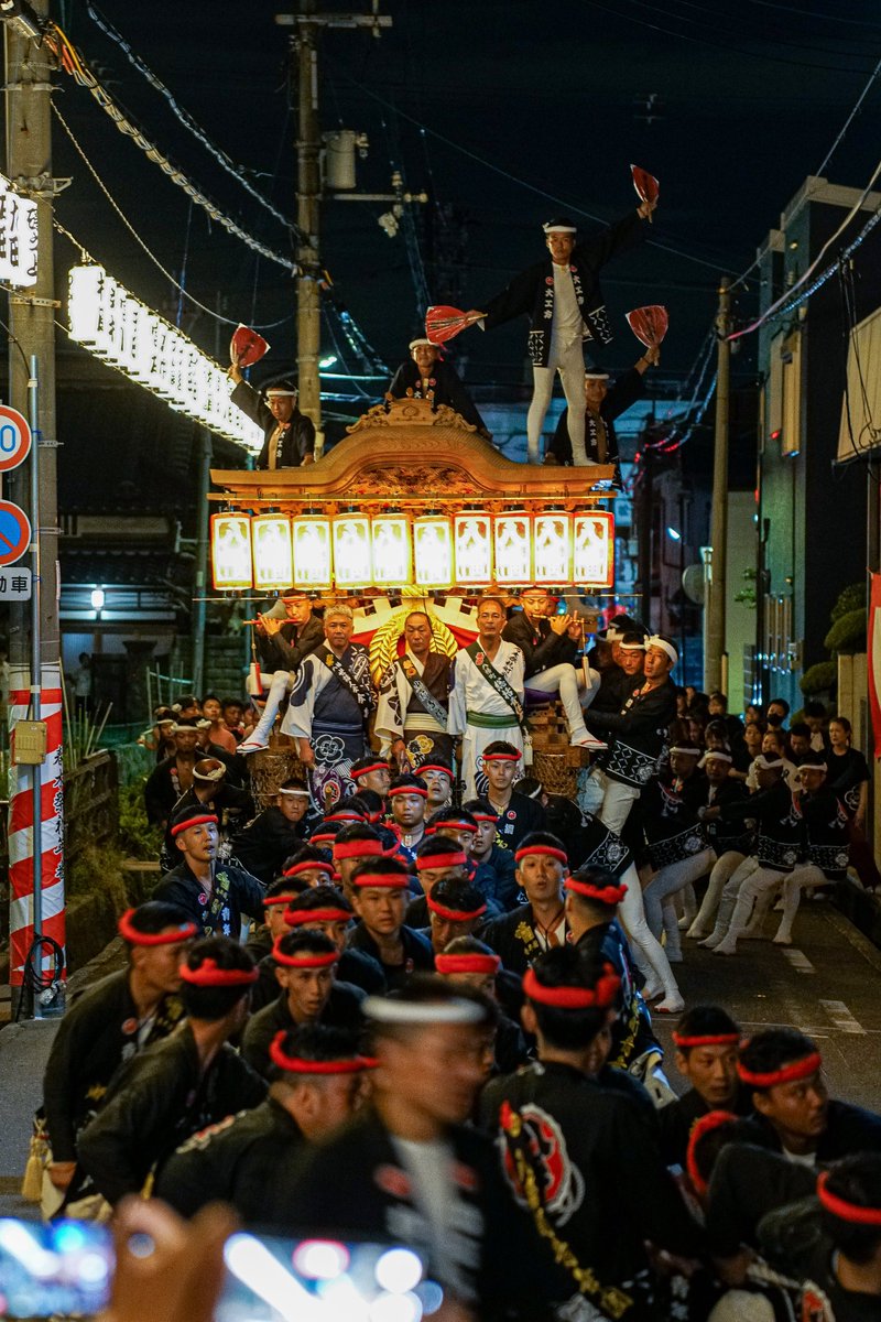 petit_S55's tweet photo. とりあえず今年も八幡のやりまわしで九月の祭り見納め。

令和八年九月二十日撮影
八幡 https://t.co/pr64N83rZy