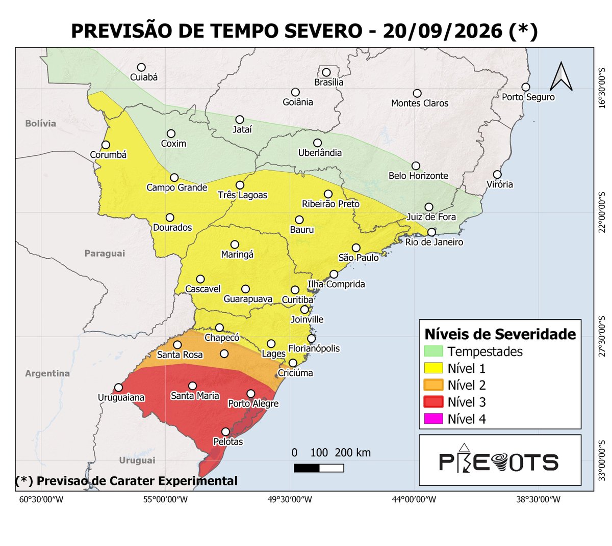 prevots_svr's tweet photo. Previsão convectiva de hoje (20/09/2026), válida até 12Z de amanhã.

https://t.co/aMLeUzygXl https://t.co/CWbIjLL6uc