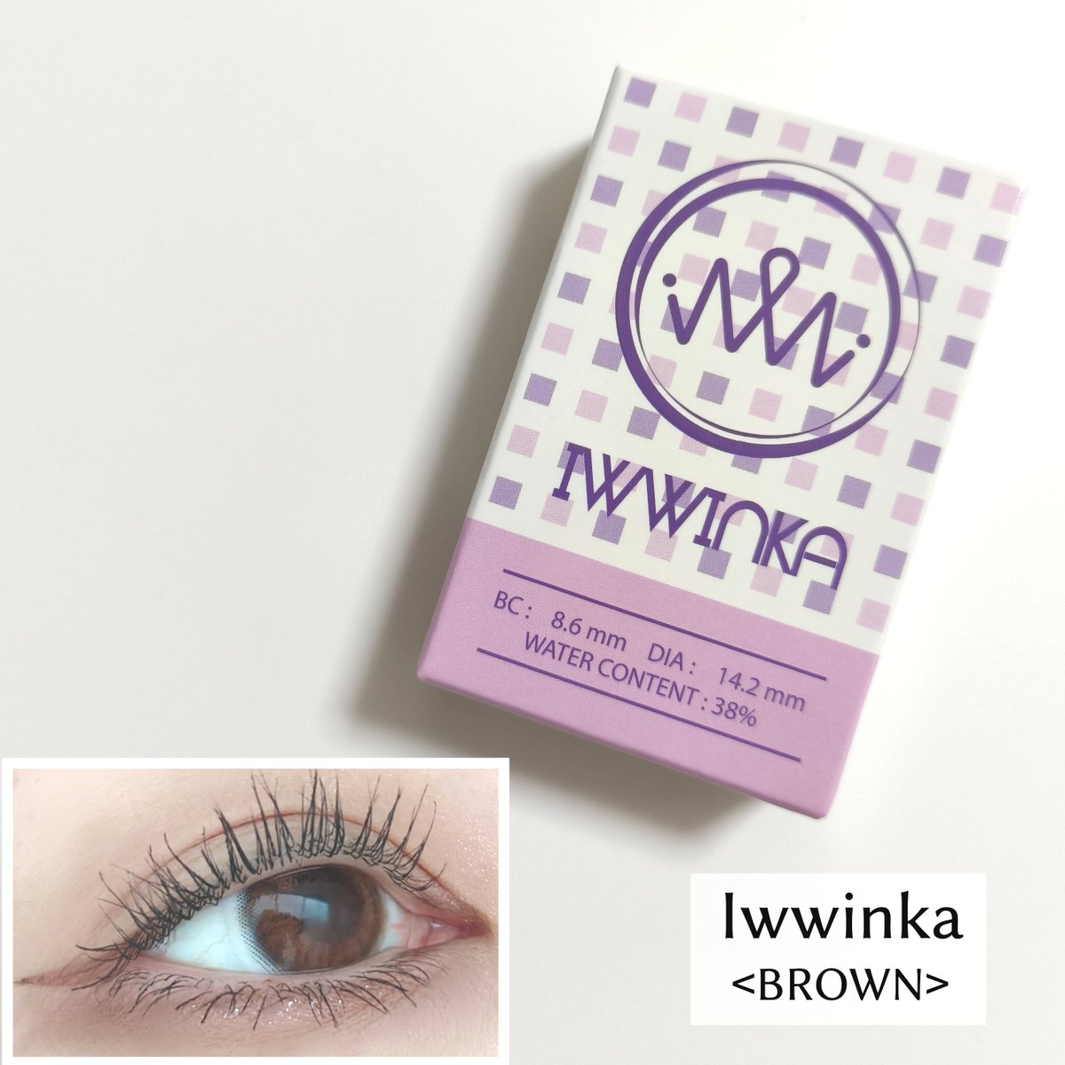 msxkt39's tweet photo. Lens Rang
Iwwinka
<BROWN>

・使用期限:1ヶ月
・含水率:38%±2%
・DIA:14.2mm
・着色直径:13.6mm
・B.C:8.6mm

#PR
#アイレンズ
#カラコン
#韓国カラコン https://t.co/BcZGzeI5Z3
