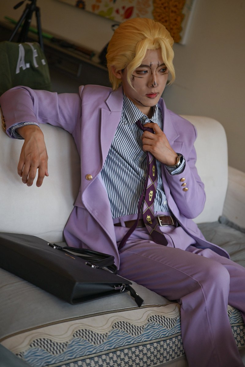 GreatSalmonn's tweet photo. #cosplay #JJBA

키라 요시카게🤝👅 https://t.co/SkNFe7qh88