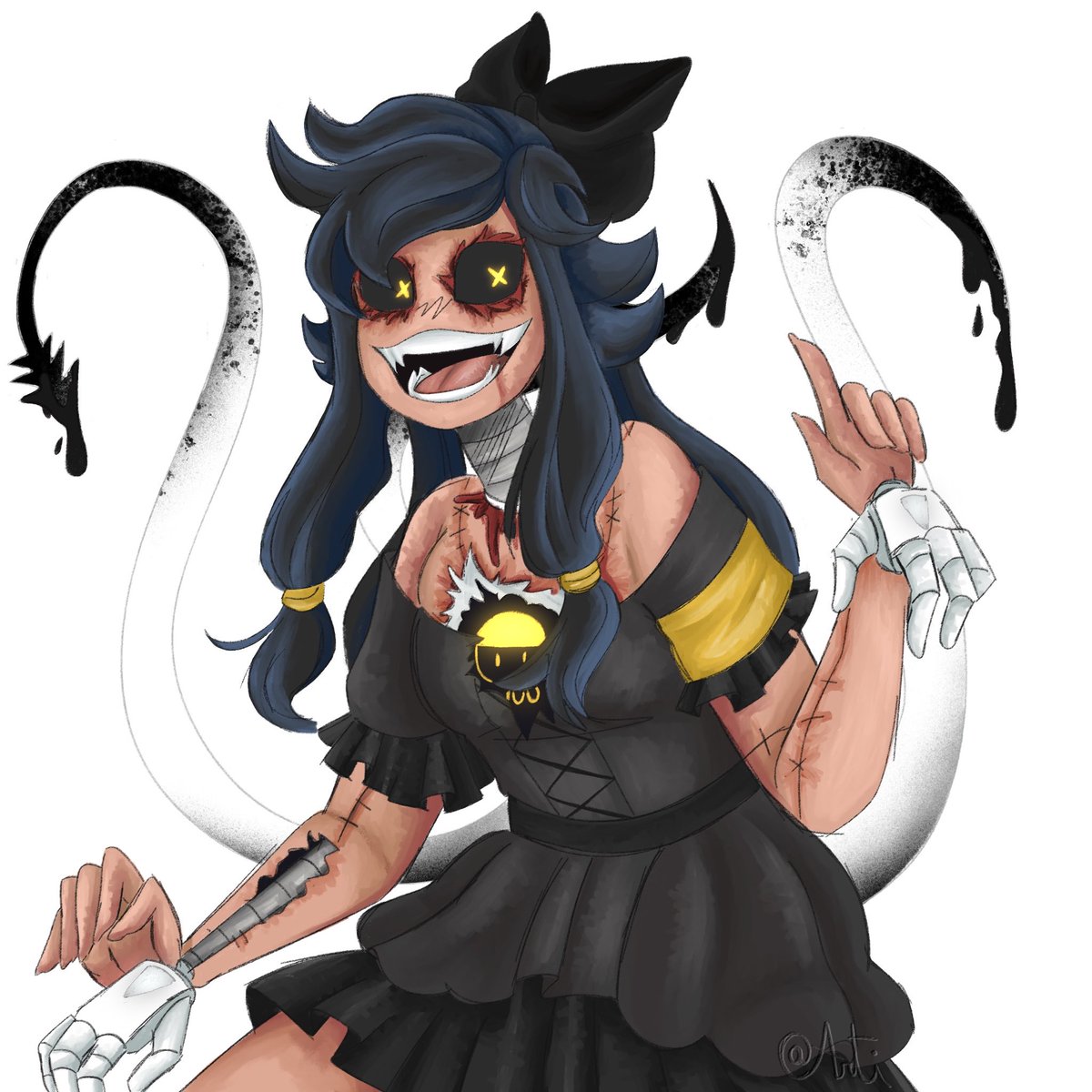 artidesuuh's tweet photo. Cyn my beloved 🥰🫴✨
.
#murderdrones #cyn #cynfanart #cynmurderdrones https://t.co/lYHAWCHdfw