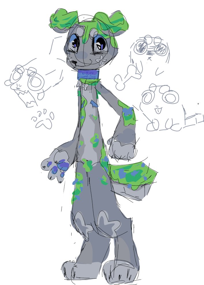 Looey_dog's tweet photo. PEBBLE ANTHRO DESIGN made jst for fun ^^
#pebble #dandysworld #pebbledandysworld https://t.co/mKez7A89QP