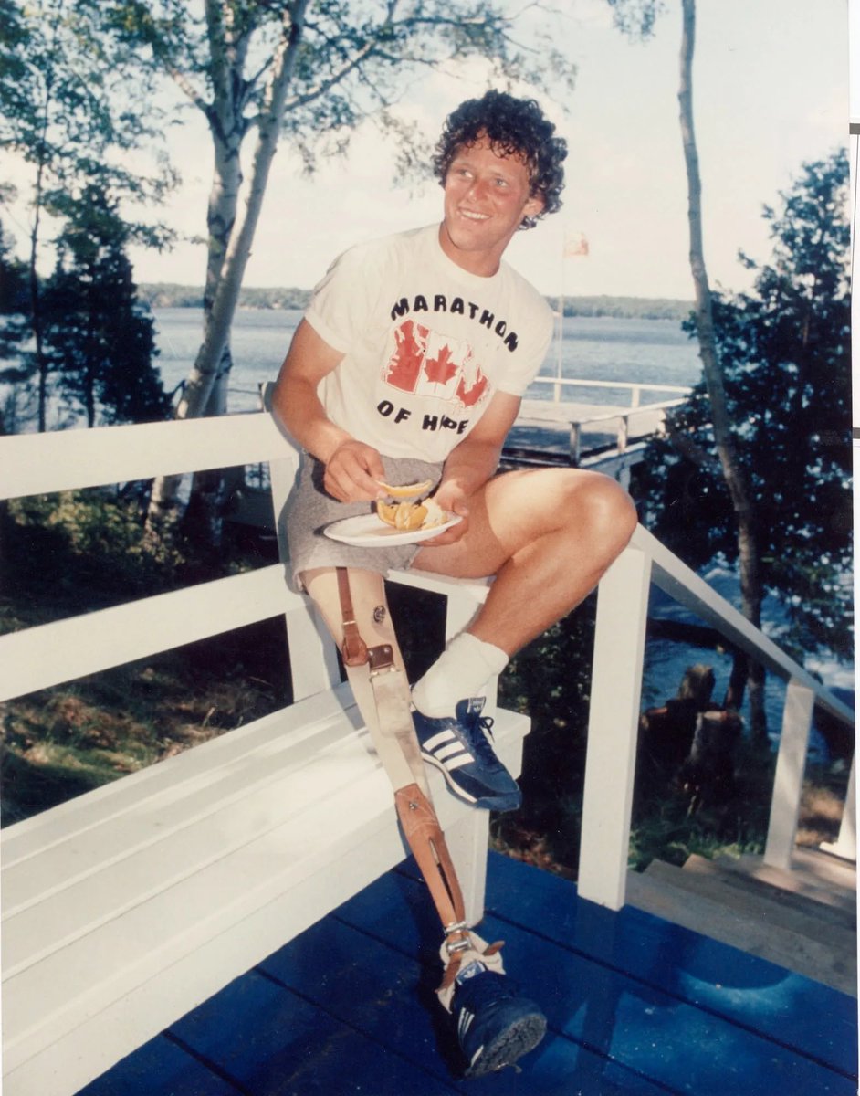 6ixbuzztv's tweet photo. The annual Terry Fox Run takes place today across Canada in honour of Terry Fox and his legacy 🇨🇦 https://t.co/TwOjPWZqQZ