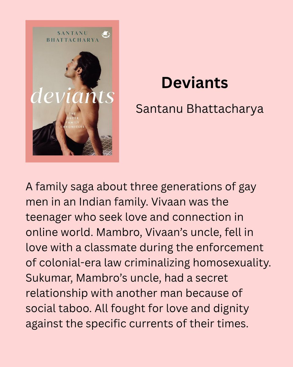 BlogTolkien's tweet photo. Inspired to share recommendations on IG after getting two books by queer South Asian authors for my birthday. Love how they also bring distinctive perspectives on how they depict queerness, which I can relate (one of my birthday books is among these top three 😊) 1/3 https://t.co/NwGgApt4RW