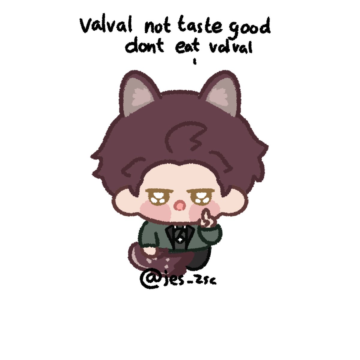 jes_zsc's tweet photo. Don't eat valval https://t.co/JB6AzfuUvH