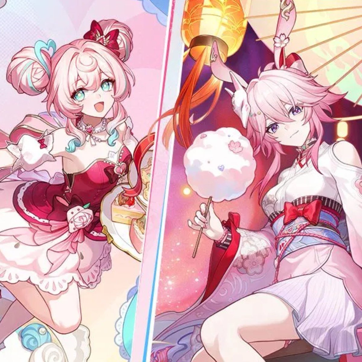 _zhonglibot's tweet photo. hsr skin giveaway 🩷🎀

choose one — hyacine's or eva's

rt + follow me + comment your choice

ends after the version update. good luck! https://t.co/VzntU9lxuM