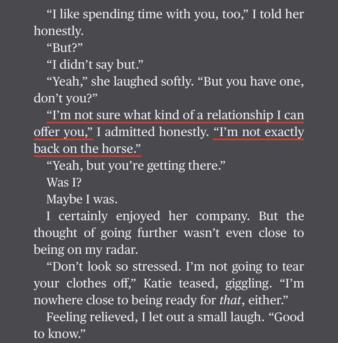 deersviper's tweet photo. him literally telling her he’s emotionally unavailable before agreeing to be exclusive and her encouraging him by saying ‘you’re getting there’… she is not the victim yall want her to be in this relationship when they both got into it for all the wrong reasons https://t.co/5WaO55q7c8