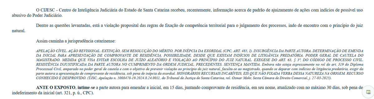 LitiganteDeBF's tweet photo. Este será um tweet longo mas eu garanto que vale a pena a leitura.

Quem está fazendo o curso de churning (nulidade de empréstimos em cascata) comigo, percebeu, na última aula, que é MUITO fácil provar a nulidade de um empréstimo consignado.

Isso porque os bancos não seguem os critérios mínimos de segurança e porque é extremamente lucrativo para eles manterem esse modelo de negócios. Não estão nem ai para as fraudes. Elas compensam.

O problemas nasce quando um advogado começa a notar essas coisas e se "especializa" em caçar essas fraudes. Eles notam que se o processo correr normalmente, vão perder. É inevitável.

Dessa forma, o SISTEMA arranja formas de proteger o banco para além do processo. Para isso surgem questões como: 1. litigância predatória; 2. regularidade da procuração; 3. regularidade do comprovante de residência; 4. prévia necessidade de tentativa administrativa etc. 

Tudo isso é uma barreira a mais para proteger o banco. Veja só este caso. 

Dei entrada na ação em dezembro de 2025. Bradesco cobrando juros de 20% ao mês de uma senhora que recebe BPC e possui um filho autista.

Juiz, mesmo eu comprovando o acima dito, pediu mais documentos para "confirmar" a hipossuficiência. Apresentei tudo que era possível. 

Juiz mesmo assim indeferiu a justiça gratuita. 

Recorri, venci.

Agora, voltando os autos, em setembro, quase 10 meses depois do início da ação, ele pede um comprovante de residência atualizado alegando "possível litigância predatória" 

Vejam que são barreiras. O banco ainda nem foi citado. Nem teve que alegar qualquer um desses pontos. O juiz, por si só, coloca barreiras para que meu cliente não possa continuar a ação.

O fim? Vencerei. Mas a que custo?