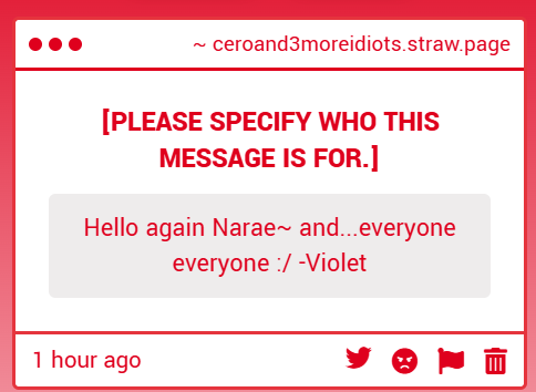 Unv3rifiedCero's tweet photo. 🩸 "Hey there Violet~"
🔷 "Wow, she's ru-"

🔷 "Wait. Why did you say it in that tone?"
[Yoon-Hoo realizes something.]
🔷 "Ooooohhhh~ Someone have a cru-"

[TWACK] https://t.co/rRyEOvCyYj