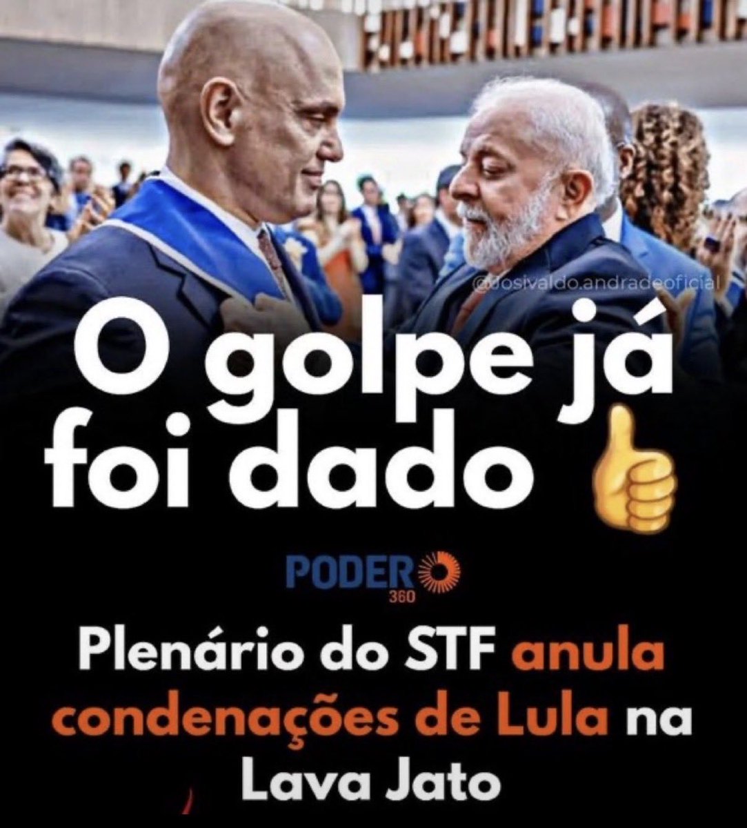 juliovschneider's tweet photo. Lula é Moraes 
Moraes é Lula

Diga não pra essa quadrilha. 
Basta! Vote @FlavioBolsonaro https://t.co/lPMsYeXiST