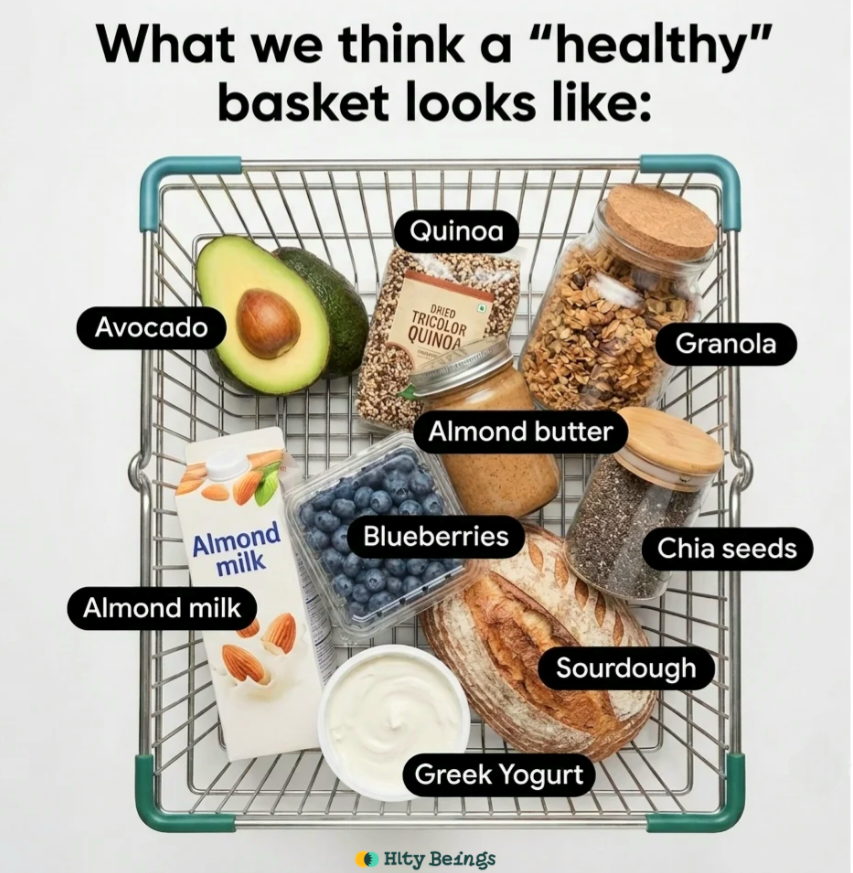 hltybeings's tweet photo. Your body needs nutrients. 
Not an imported grocery list.

Yes, blueberries are rich in Vitamin-C and fibre but guess what? Guavas have 23 times more Vitamin-C and double the fibre per 100g!

Good nutrition can be local, affordable, AND accessible!

So, the next time a health influencer tells you kale is the answer to everything, grab some moringa and make a delish chutney instead :)

#Nutrition #Health #Affordable