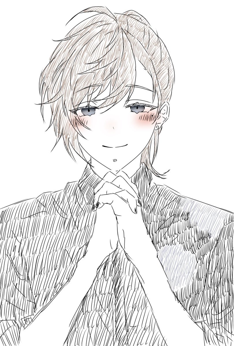 Rayu39d8's tweet photo. 祈り
 #かな絵 https://t.co/5XVzJMIYen
