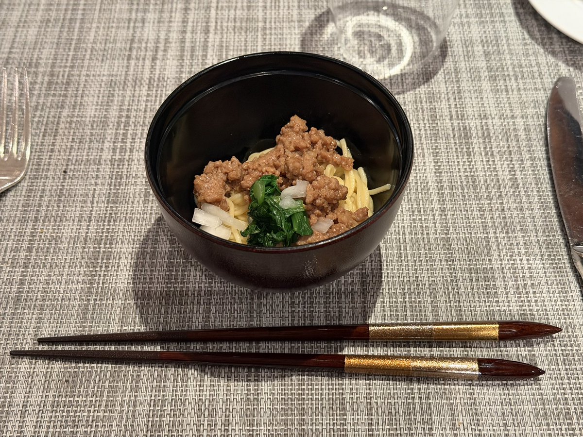 ss7_jal's tweet photo. #三井オーシャンフジ　本日の八葉和食
お茶漬けは昨日と同じ https://t.co/bNYJDW7Pjd