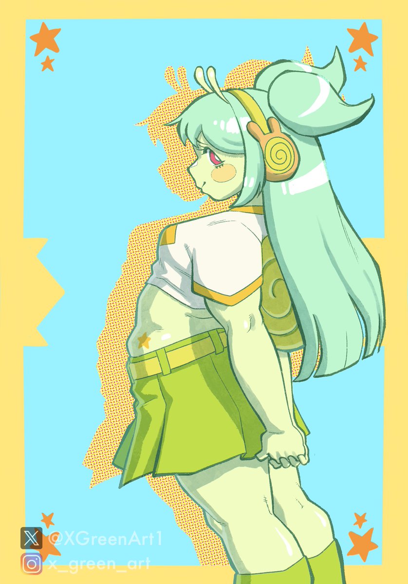 XGreenArt1's tweet photo. Very cute snail 💚 https://t.co/Hwrmfq1yKj