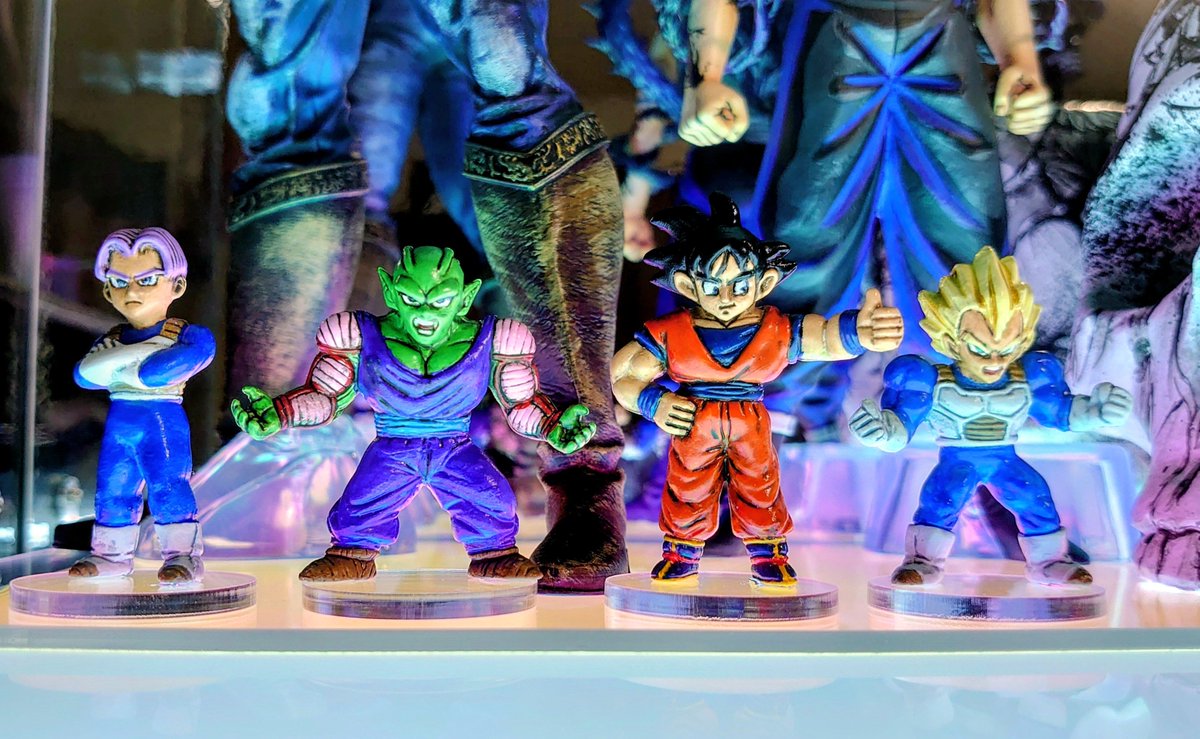 olapspecial's tweet photo. 彩色 #ドラゴンボール 消し 🐉
第二弾😁
8体を彩色ネコさんに塗って頂きました✨
いつもあ���がとうございます🥰

超サイヤ人孫悟空と超ベジータは頭入れ替え改造😎
セルとフリーザがめちゃ映え🤩

彩色コレクション始まると止まらない…
😅
キンケシ同様どこまで増えていくかは神のみぞ知る…です😁 https://t.co/UkkmMSyVwb