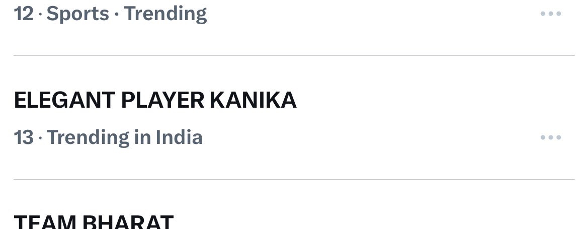 Dhillon_777's tweet photo. ELEGANT PLAYER KANIKA trending in india 

Retweet if you participate 

#KanikaMann https://t.co/4hfKwQMLZO