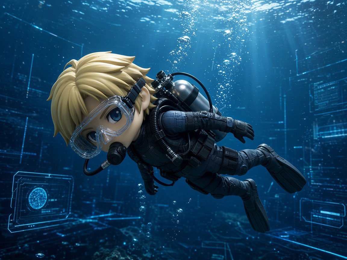 hazehatman's tweet photo. 29/30 VR訓練

MGS2は水中からビッグシェルに潜入していくから、水中の練習もするよ。あとは箱の使い方。 https://t.co/AbYaC8WMGj