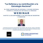 Photo by Foro Argentino de Defensa - Asociación Civil (@FADefensa)