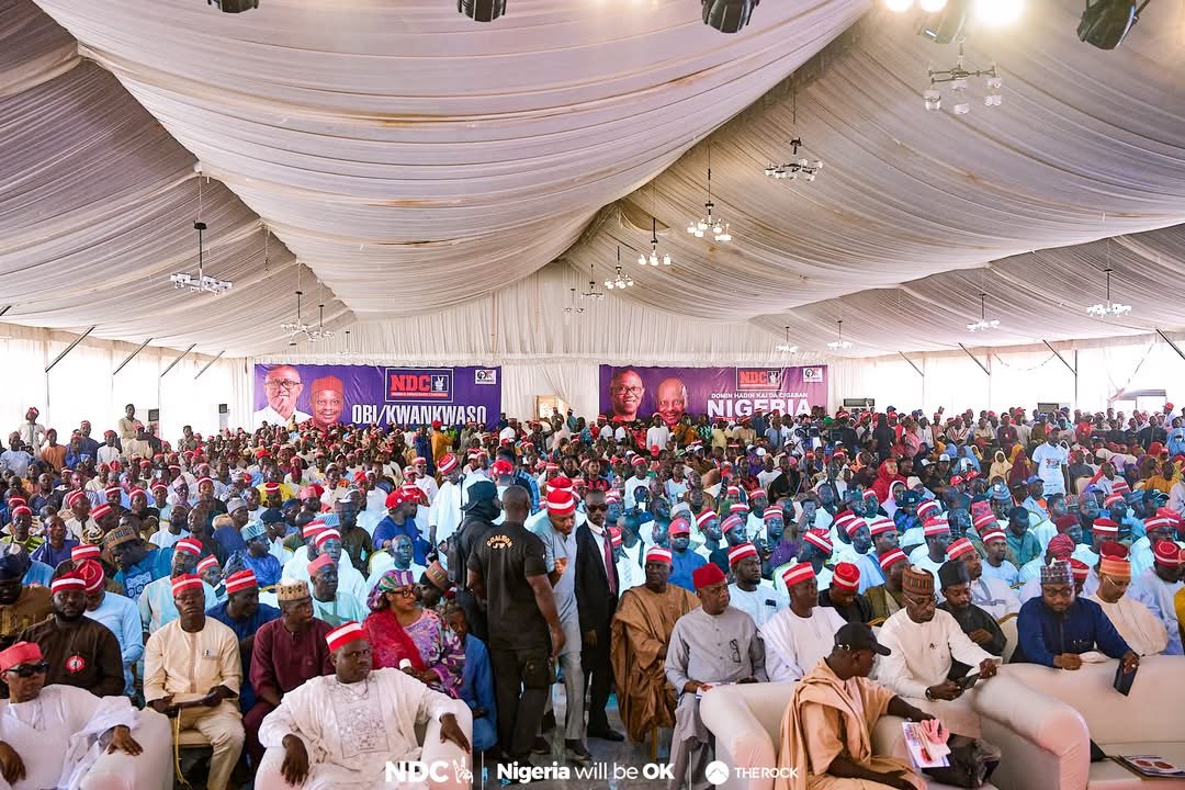 PeterObi's tweet photo. OBI/KWANKWASO TALKS NIGERIA, THE KADUNA TOWNHALL

Yesterday, after my visit to the Sheikh Muhammad Sambo Memorial Islamic Institute in Rigachikun, Kaduna, I joined my running mate, His Excellency, Senator Rabiu Musa Kwankwaso, and candidates of our party for an interactive town hall meeting organised by the party.

The town hall, which is a continuation of our series of engagements with citizens following the one we recently held in Port Harcourt, again afforded us the opportunity to interact directly with our fellow citizens, listen to their concerns, answer their questions and hear their contributions on the critical issues facing our country today.

Our response was to reassure our dear compatriots of our commitment to uniting our nation, pulling our people out of poverty, investing in healthcare and education, and aggressively tackling insecurity, so that our people can safely return to their homes, communities and farms.

We also spoke about the need to address the endemic corruption and inefficiencies in the fuel subsidy regime, reduce the burden of fuel costs on Nigerians, and create an economy that supports our citizens to live decent and dignified lives in their own country.

Let me use this opportunity once again to call on our opponents to also speak directly with the people and listen to their feedback. The very essence of democracy is people-centred governance. Leaders and aspiring leaders must therefore leave their comfort zones and interface directly with the people they seek to serve.

I thank our party leadership and the organisers of this town hall for a job well done, and I congratulate the good people of Kaduna State for their renewed commitment to supporting a leadership that listens to and respects their concerns.

A New Nigeria is POssible, and Nigeria will be OK. -PO